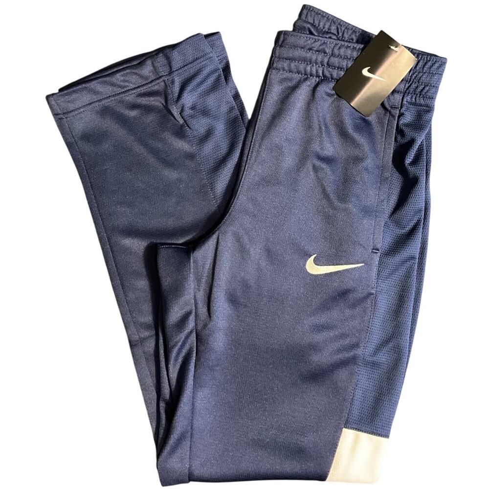 NWT Women's Nike Navy Small Dri Fit Rivalry Warm Up Pants Athletic Casual Wear